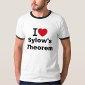 I Love Sylow T-shirt (Voorkant)