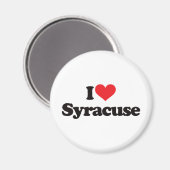 I Love Syracuse Magneet (Voorkant / Achterkant)