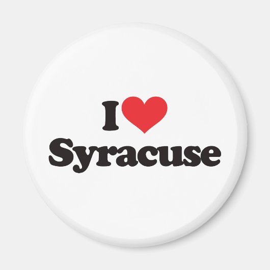 I Love Syracuse Magneet (Voorkant)