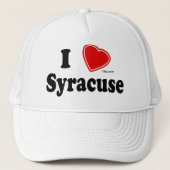 I Love Syracuse Trucker Pet (Voorkant)