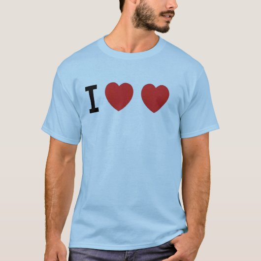I Love T-shirt (Voorkant)