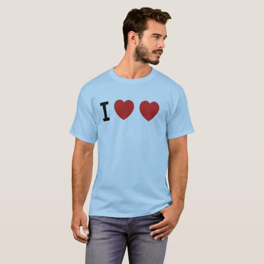 I Love T-shirt (Voorkant volledig)