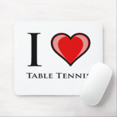I Love Table Tennis Muismat (Met muis)