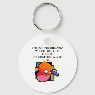 i love table tennis sleutelhanger