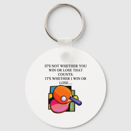 i love table tennis sleutelhanger (Voorkant)