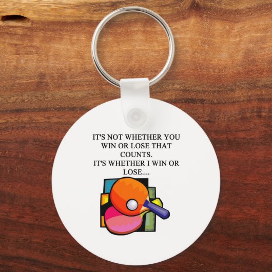 i love table tennis sleutelhanger (Voorkant)