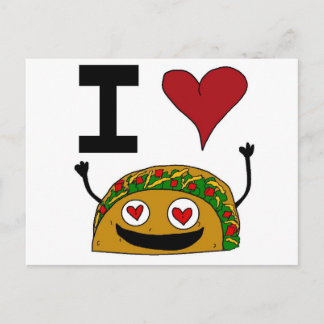 I Love Taco Briefkaart