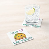 I Love Taco Tuesday Kartonnen Onderzetters (Insitu)