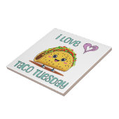 I Love Taco Tuesday Tegeltje (Zijkant)