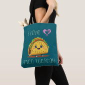 I Love Taco Tuesday Tote Bag (Dichtbij)
