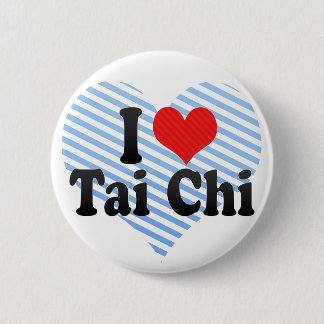I Love Tai Chi Ronde Button 5,7 Cm