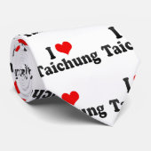 I Love Taichung, Taiwan Stropdas (Opgerold)