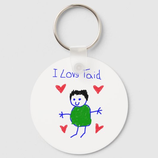 I Love Taid Sleutelhanger (Voorkant)
