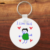 I Love Taid Sleutelhanger (Voorkant)