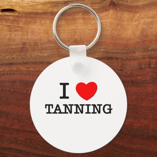 I Love Tanning Sleutelhanger (Voorkant)