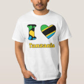 I love Tanzania T-shirt (Voorkant)