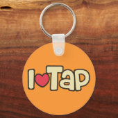 I Love Tap Sleutelhanger (Voorkant)