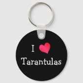 I Love Tarantulas Sleutelhanger (Voorkant)