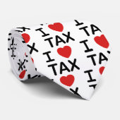 I Love Tax Stropdas (Opgerold)