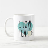 I Love Tea (11 oz) Coffee Mok (Links)