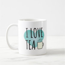 I Love Tea (11 oz) Coffee Mok