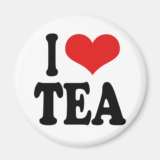 I Love Tea Magneet (Voorkant)