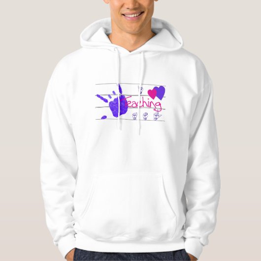 I Love Teaching ASL - Sweatshirt (Voorkant)