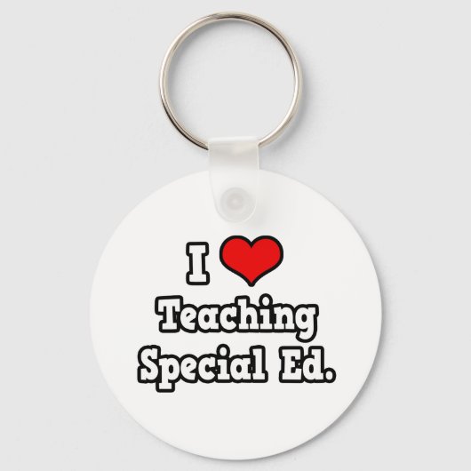 I Love Teaching Special Ed Sleutelhanger (Voorkant)