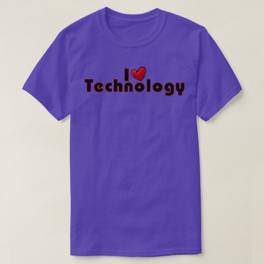 I Love Technology T-shirt (Design voorkant)