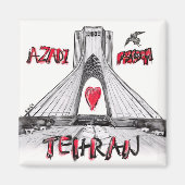 I love Tehran Magneet (Voorkant)