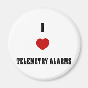 I Love Telemetry Alarms Magneet