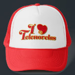 I Love Telenovelas Trucker Pet<br><div class="desc">* Mexican Soap Opera lovers will love this! * Hats are available in several color options. * Additional text can be added, if desired. * Background color can be added to the design area. * Click the CUSTOMIZE button to get started. * {Currently, this design can be transferred to 100's...</div>