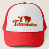 I Love Telenovelas Trucker Pet (Voorkant)