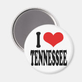 I Love Tennessee Magneet (Voorkant / Achterkant)
