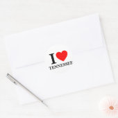 I Love Tennessee Ronde Sticker (Envelop)
