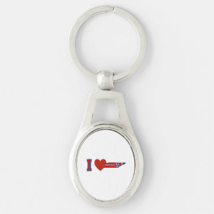 I Love Tennessee Sleutelhanger