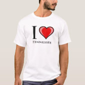 I Love Tennessee T-shirt (Voorkant)