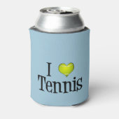 I Love Tennis Blikjeskoeler (Blikje Achterkant)
