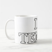 I Love Tennis Koffiemok (Links)