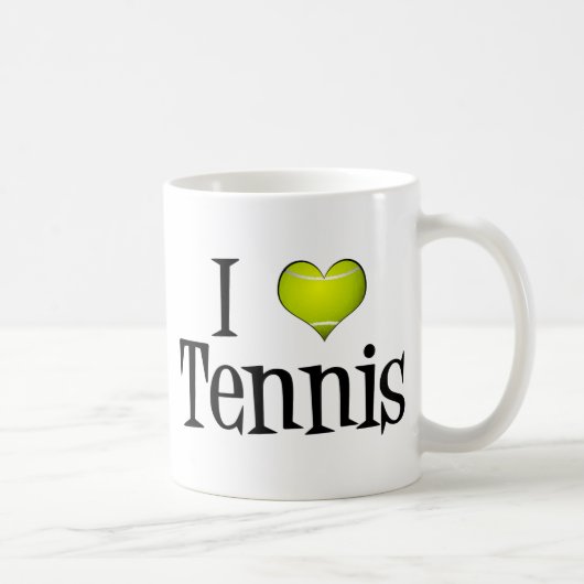 I Love Tennis Koffiemok (Rechts)