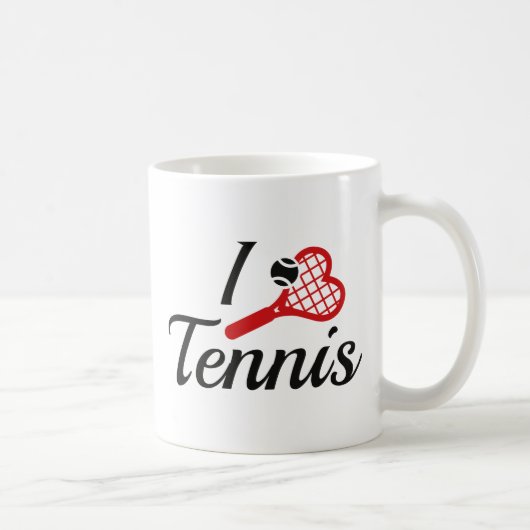 I Love Tennis Koffiemok (Rechts)