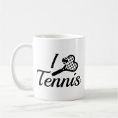 I Love Tennis Koffiemok (Links)