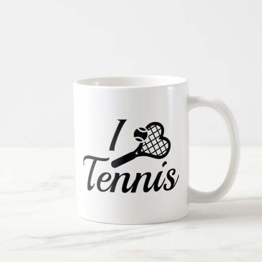 I Love Tennis Koffiemok (Rechts)