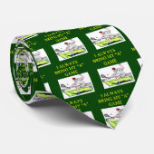 i-love tennis player stropdas (Opgerold)