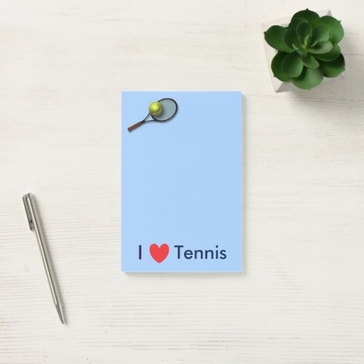 "I Love Tennis" Post-it® notes 4 x 6 (Kantoor)