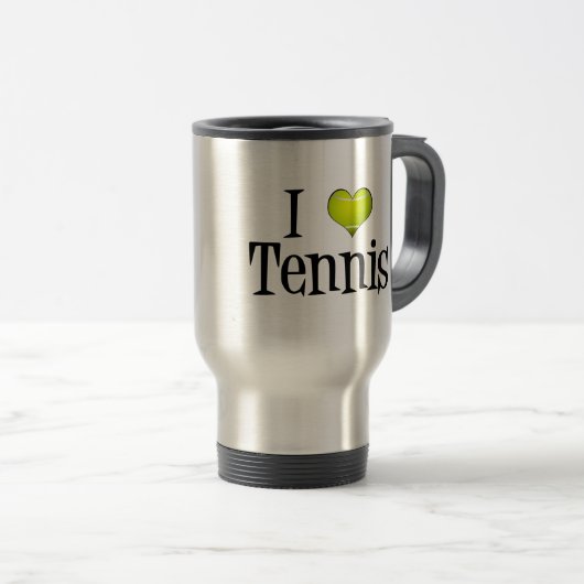 I Love Tennis Reisbeker (Voorkant rechts)