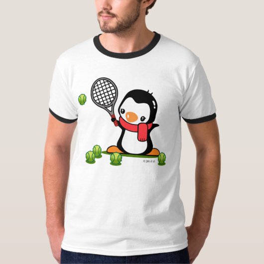 I Love Tennis Shirt (Voorkant)