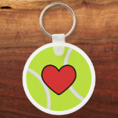 I Love Tennis Sleutelhanger (Voorkant)
