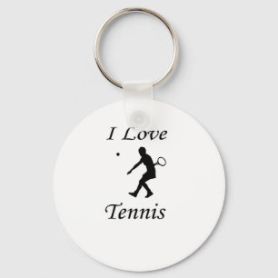 I Love Tennis Sleutelhanger