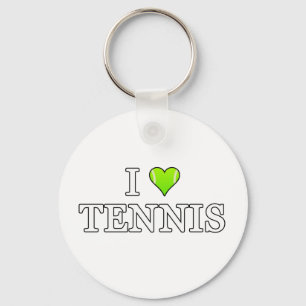 I Love Tennis Sleutelhanger